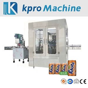 [Hot Item] Automatically CSD 330ml 500ml Can Fill Seal Soda Filling Machine