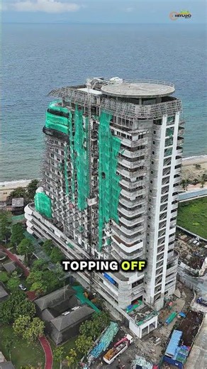 The Spinnaker at Club Laiya is Reaching New Heights! Invest Now. #beachfrontcondo
