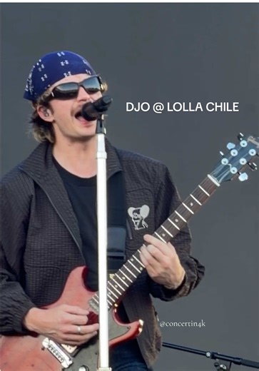 DJO's Amazing Performance at Lollapalooza Chile