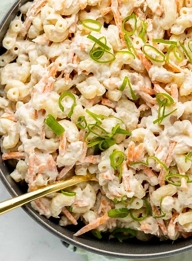 Hawaiian Tuna Mac Salad – The Sassy Foodie
