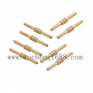 [Hot Item] High Precision Copper Pins Gold Plating Contact Pin 1mm 1.5mm 2mm 2.5mm Electrical Pin Connector