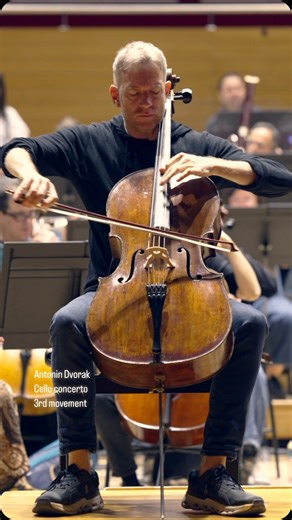 13K views · 1K reactions | This is probable the passage I have to prepare the most when reopening the Dvorak concerto. The Challenge is not only the internation, which in itself is hard enough, but to make it sound light and joyful. It needs to provide a convincing contrast to the pensive and inward looking ending of the movement, and should not provide the same muscle as the first movement. | Johannes Moser | Facebook