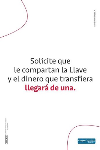 Sus Llaves le permiten enviar dinero de una a otros bancos y billeteras | Banco Davivienda