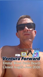 Emma Wood State Beach Closed Aug25-June 2026 @castateparks @venturaforward @thin.meat.energy @cityofventura The state parks bridge by Solimar and Emma Wood State Beach will be closed for 18 months. Wow. | Ventura Forward