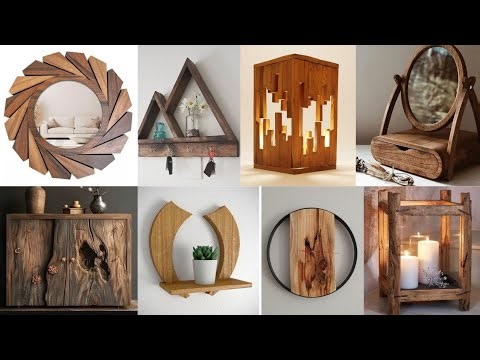 Highly Profitable Unique Upcycled Wood Projects and Wood Craft.