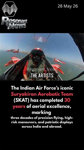 🔴IAF’s Suryakiran Aerobatic Team Marks 30 Years of Precision, Pride & Air Dominance Must Watch!