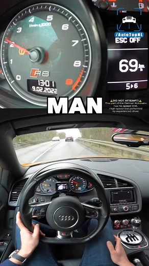 132K views · 1.4K reactions | R8 V8 Spyder with a MANUAL gearbox掠 | AutoTopNL | Facebook