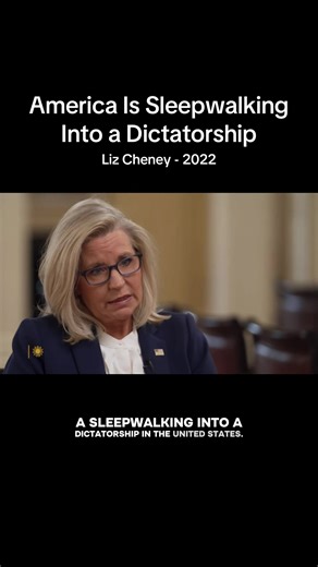 “We are sleepwalking into a dictatorship.” That warning came in 2022 from Liz Cheney — long before today’s escalation of executive power. Cheney said the cause of our time is not becoming numb to the warning signs — understanding the danger, and setting aside partisan politics to stop it. Today, those warning signs are no longer theoretical. When a federal agent can shoot a 36-year-old American mother in a residential neighborhood — and the executive branch immediately closes ranks, controls the