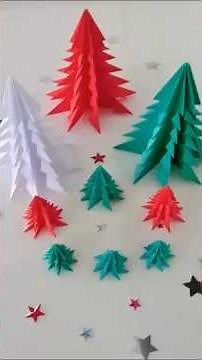 Schönster & schnellster Origami-Weihnachtsbaum aus Papier – Perfekte Geschenkidee in Minuten