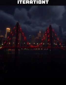 Minecraft Night City 4K Peaceful Edit Music