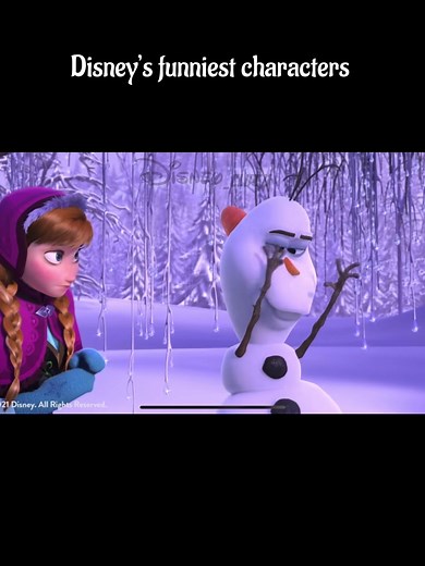 Funniest Disney Characters | Olaf Funny Moments
