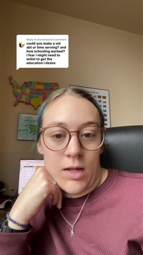 Replying to @doveshaseul how the education works in the military 🫶🏼#gibill #veteran #veteransbenefits #college #university