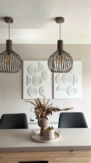 DIY Leinwand mit Untersetzern: Einfaches Bild selber machen