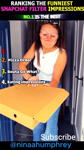 Ranking Funniest Snapchat Filters 😅 #funny