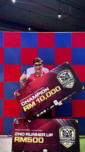 Johor International Esport Championship Champion