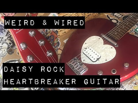 Daisy Rock 'Heartbreaker' Guitar - Setup & Playing Demo