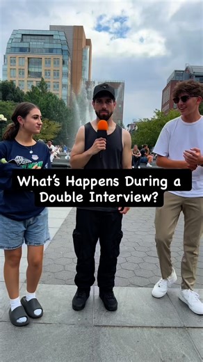 What Happens During a Double Interview? This was a first! AND a fun one! Do you agree with their answers? Comment below 👇 And follow @duggychef for more content! 🪺🥩🍋🍎 #interview #health #workout #diet #travel | Coach Doug