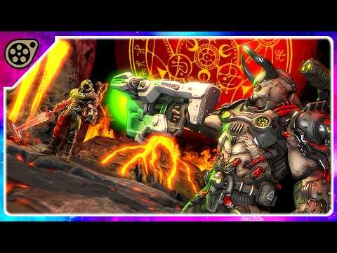 Doom Slayer vs E Slayer [ SpeedRun Scene ]