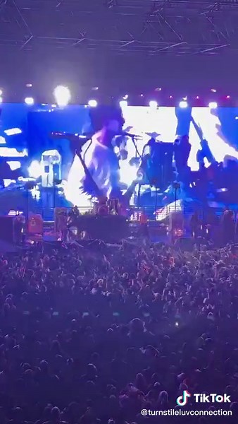 Punk Mosh Pit Dance at Turnstile Concert