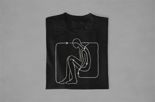 Closed System Tshirt | Stoic Resilience Tee | Internal Feedback Loop Shirt | Minimalist Systems Thinking Apparel | the After Quiet Logic - Etsy