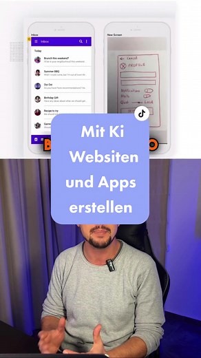 Mit Ki Apps und Websiten erstellen extrem leicht. #illegaltoknow #ai #... | TikTok