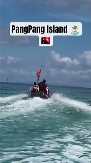 🌴🥥PangPang Island | A Tropical Paradise in PNG🇵🇬🍀🏖 #shorts #travel #beautifuldestinations