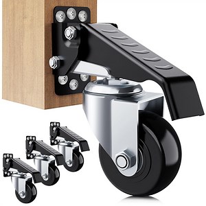 4 Pack Workbench Casters kit 660/720/880/990 Lbs - Retractable Casters Heavy Duty Bench Caster Wheels Designed for Workbenches Machinery & Tables, - Walmart.com