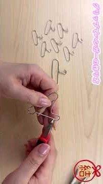 【簡単工作】グリップでハンガーの作り方💡How to make a hanger using grips💡#衣架#옷걸이#微型#編#cabide#percha#工作#作り方#結び方#作り方#DIY