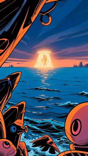 Exploring Conspiracy Theories of the Atlantic Ocean