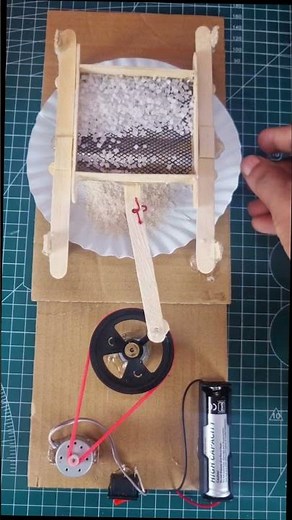 Grain Sieving Machine Homemade Project #diy
