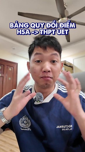 Bảng Quy Đổi Điểm HSA - UET 2025