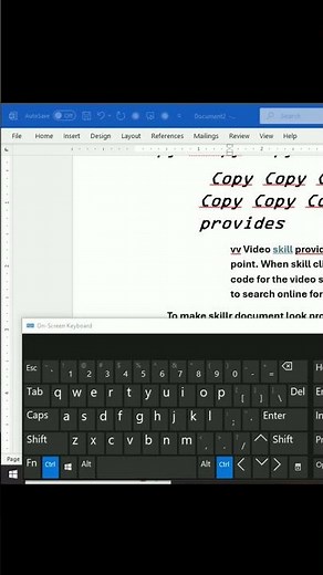 computer shortcut keys a to z