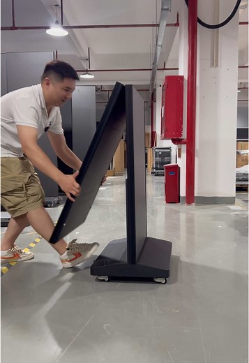 Mobile Folding LED Display Demonstration