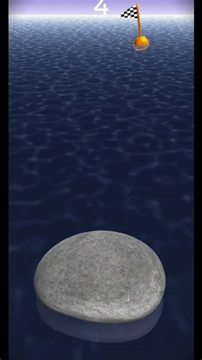 Throwing Stones in Water ASMR | Relaxing Splash Sounds #oddlysatisfying #visualtingle #stressrelief