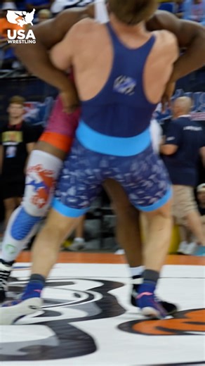 Aaron Stewart’s defense is on another level 🎚️ as he is in the @usmarinecorps 16U National Championship Greco-Roman finals! The Greco-Roman finals start at 6 p.m. (CST) | 🔗 in bio for results & streaming live#wrestle #wrestling #usawrestling #grecoromanwrestling #olympicwrestling #teamusa #juniornationals #fargo #northdakota #fargo2024 | USA Wrestling