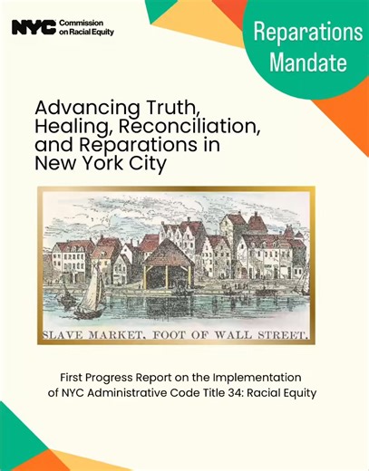 🚨 HOLY CR*P: Mayor Zohran Mamdani has a ‘Reparation Mandate’ as part of his NYC plan for ‘racial equity.’Get out while you still can New York!