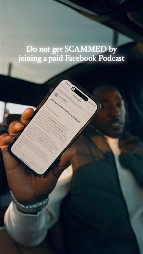 🚨The Biggest Facebook Creator Scam! 🚨 These scammers will email you, DM you, and even send fake notifications for creators to join live podcast interviews, claiming they want to discuss entrepreneurship and success. But the moment you click that link—your page is **GONE.** ❌ This scam has been around for years, and it’s still catching creators off guard. **Your digital real estate is just as valuable—if not more—than physical real estate.** Protect it at all costs! ✅ **NEVER** click suspicious