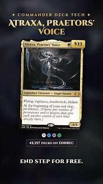 Atraxa, Praetors' Voice - Commander Deck Tech #mtg #shorts