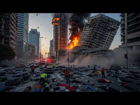 20,000 Dead in Tel Aviv! Iran Unleashes Massive Wave of Missiles — Iron Dome Fails to Defeat Iran...