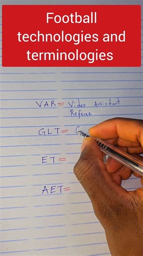 3.6K views · 45 reactions | Football technology and terminologies | Tutor Precious | Facebook