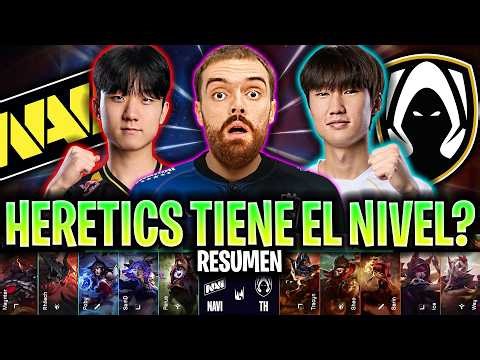 HERETICS ARE PLAYING FOR THE PLAYOFFS! 😱 DO THEY HAVE WHAT IT TAKES? 🔥 | NAVI vs TH LEC 2026 High...
