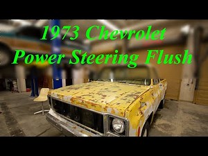 Chevrolet C20 DIY Power Steering Fluid Flush