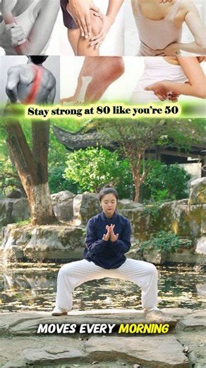 37K views · 1.1K reactions | Do these 3 morning moves to keep your body balanced, flexible, and full of energy at any age. Circle your palms to open energy flow, lift your heels to prevent falls, and flow like a dragon to awaken every muscle. What’s your favorite way to start the morning? #morningexercise #staystrong #balanceandenergy #dailywellness #longevityfitness | Healing Daily | Facebook