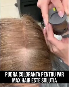 7.9K reactions · 1K shares | Caderea parului sau firele albe si rarefiate iti dau batai de cap?  Solutia perfecta pentru tine este Pudra coloranta pentru par Max Hair! ✅ Comanda acum ➡️ https://www.pandera.ro/products/pudra-coloranta-pentru-par-max-hair | Pandera | Facebook