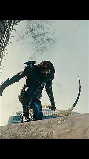 Khan⚡saves his Friends🔥he jumped from the Plane⚡ #residentevilretribution #marvel #marvelstudios
