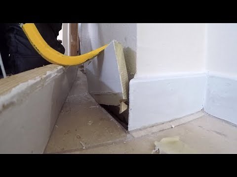 ALWAYS Remove your Baseboard Before Installing Floor