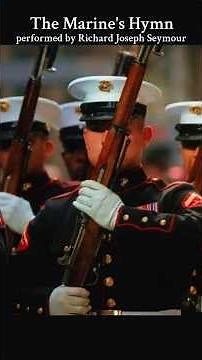 Richard Joseph Seymour singing "The Marines' Hymn"