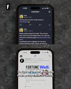 1.1K views · 13 reactions | Thinking about making the switch to Mastodon? Here's how the platform differs from Twitter—and how to sign up. https://bit.ly/3vatjFe | Fortune | Facebook