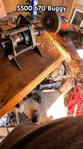 $500 Buggy axle build #Yerfdog #predator670 #crosscart