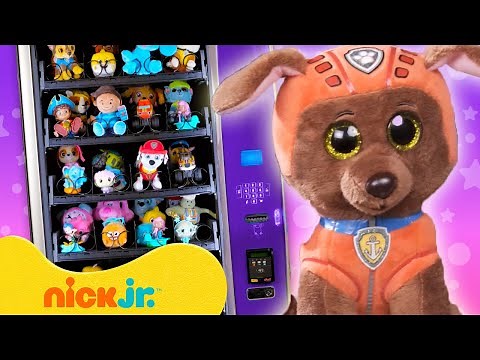 Vending Machine Surprise! w/ PAW Patrol, Mystery Surprise, & Blaze #7 | Games For Kids | Nick Jr.